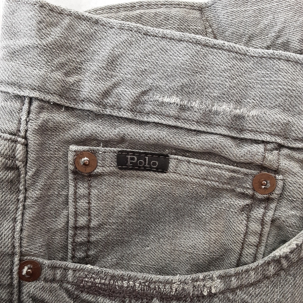 Ralph Lauren Men's Gray Slim Jeans - Picture 6 of 11